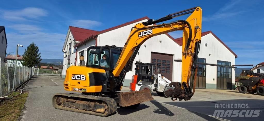JCB 86C-1 Midi ekskavatörler 7 - 12 t
