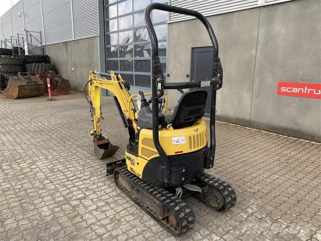 Yanmar VIO12 Lastik tekerli ekskavatörler