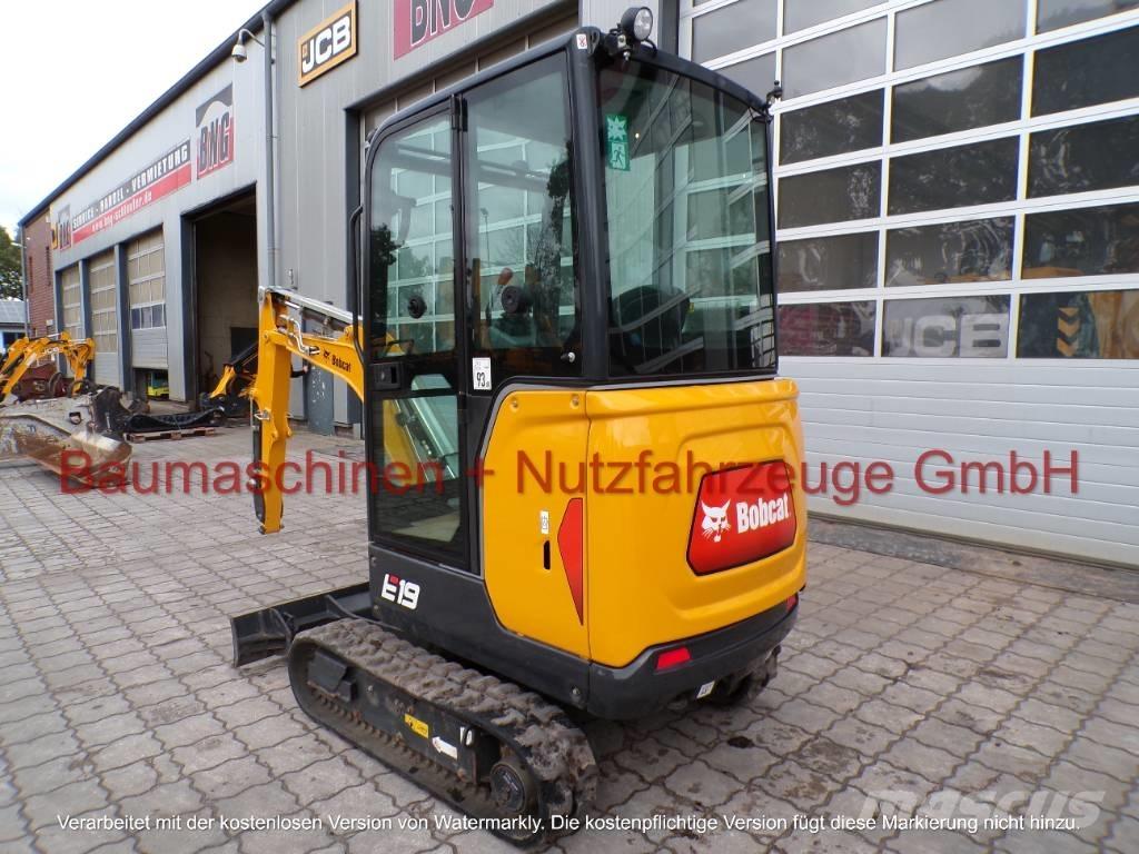 Bobcat E 19 Mini ekskavatörler, 7 tona dek