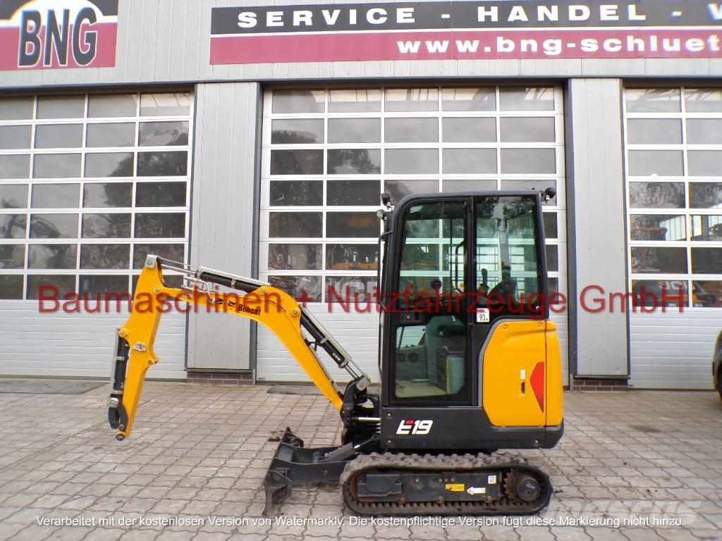 Bobcat E 19 Mini ekskavatörler, 7 tona dek