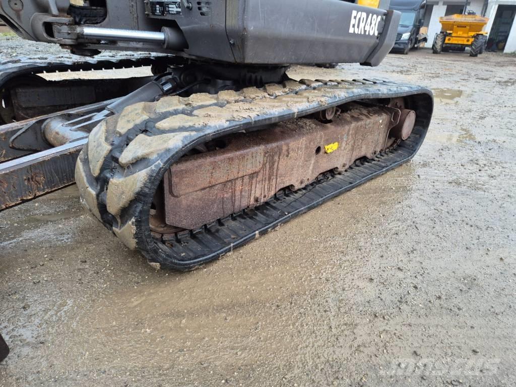 Volvo ECR 48 C Mini ekskavatörler, 7 tona dek