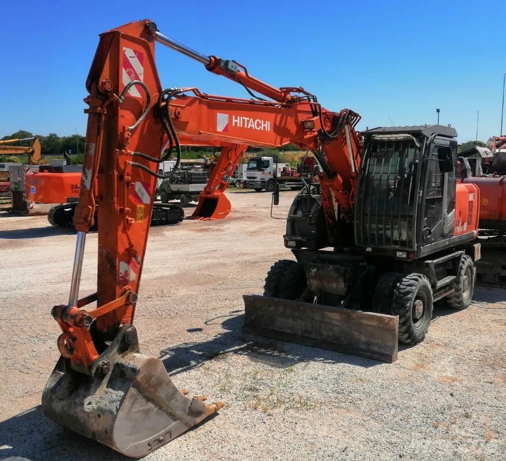 Hitachi ZX 170 W-3 Lastik tekerli ekskavatörler