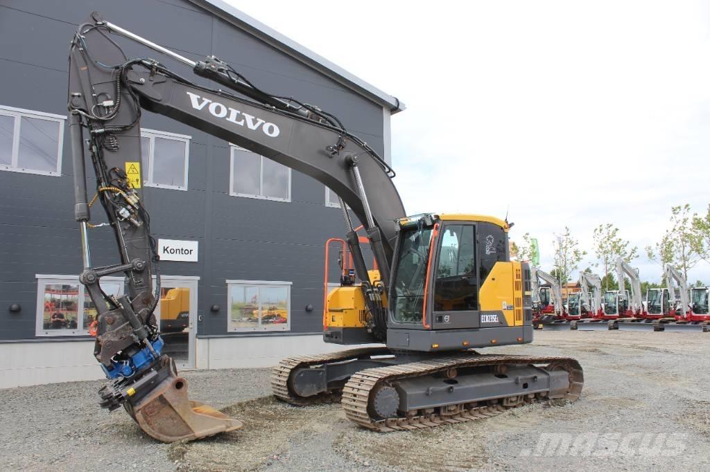 Volvo ECR 235 E Paletli ekskavatörler