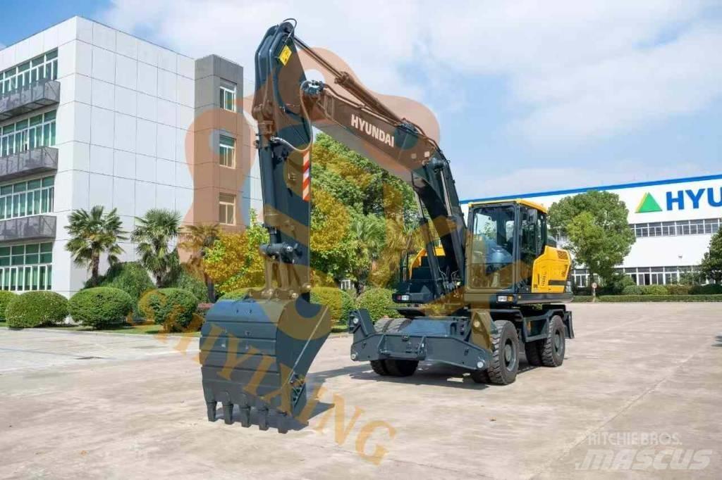 Hyundai HW210 Lastik tekerli ekskavatörler