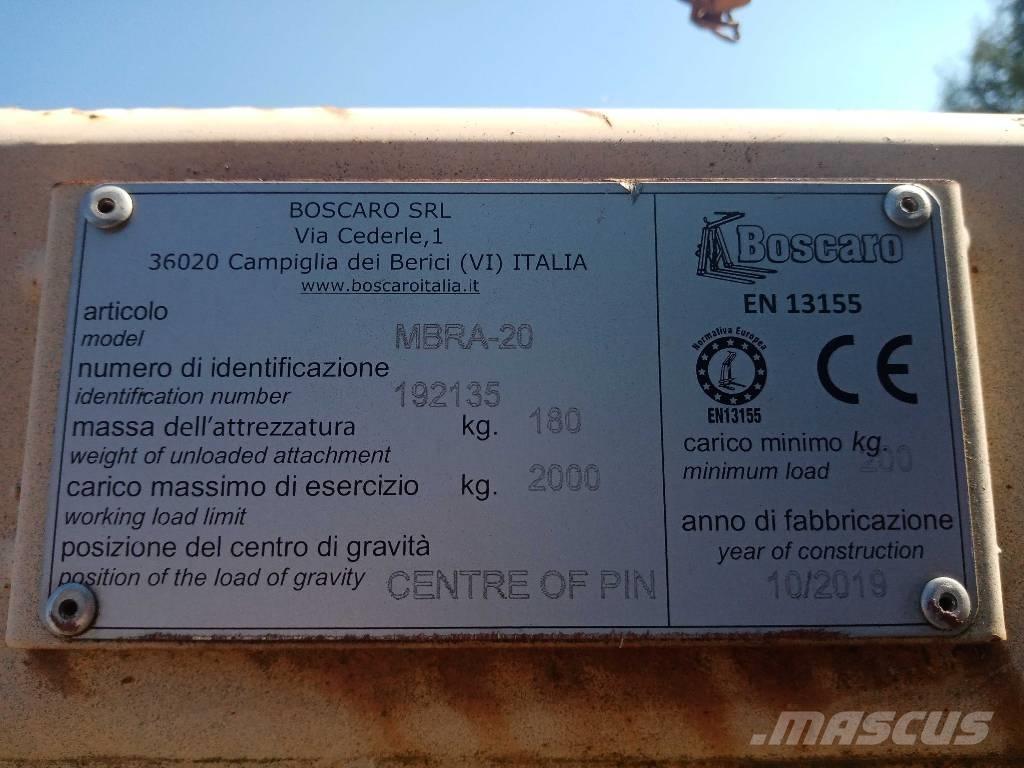 Boscaro MBRA-20 Yükleme vinçleri