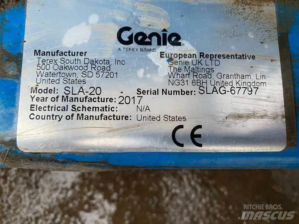 Genie SLA 20 Yaya kumandali istif makinasi