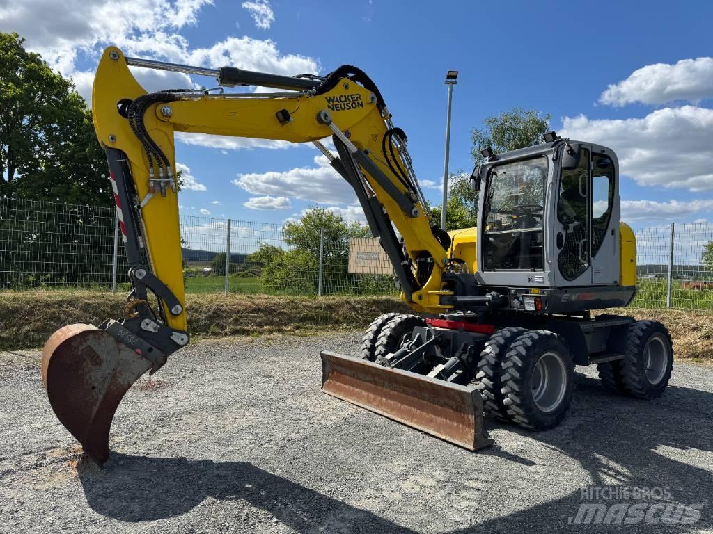 Wacker Neuson EW100 Lastik tekerli ekskavatörler