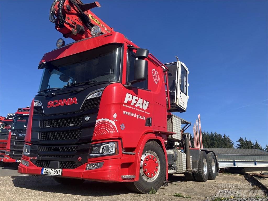Scania R 590 Tomruk kamyonlari