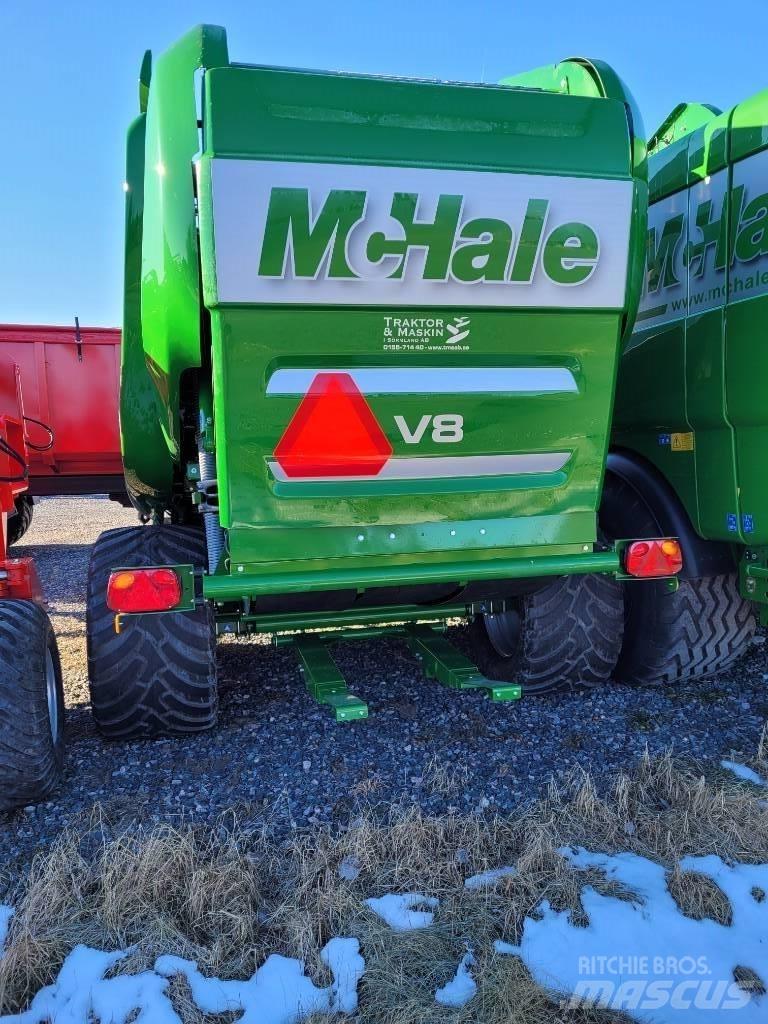 McHale V8 Rulo balya makinalari