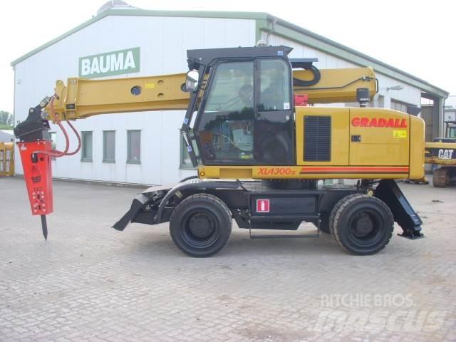 Gradall XL 4300 Lastik tekerli ekskavatörler