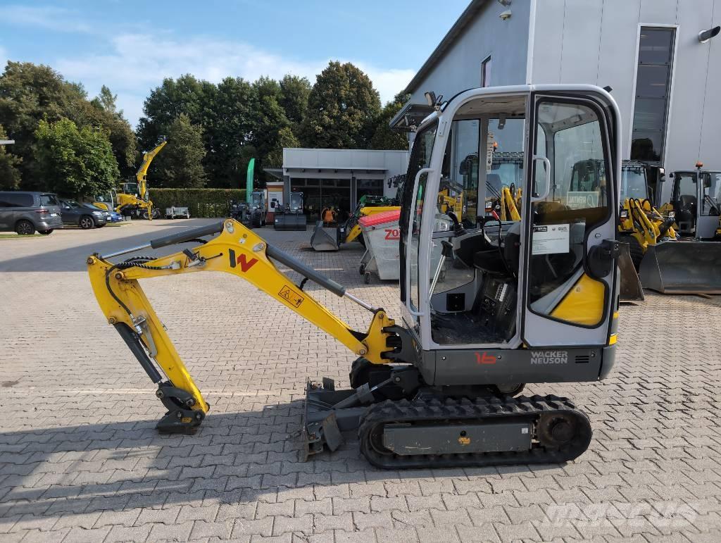Wacker Neuson ET16 Paletli ekskavatörler