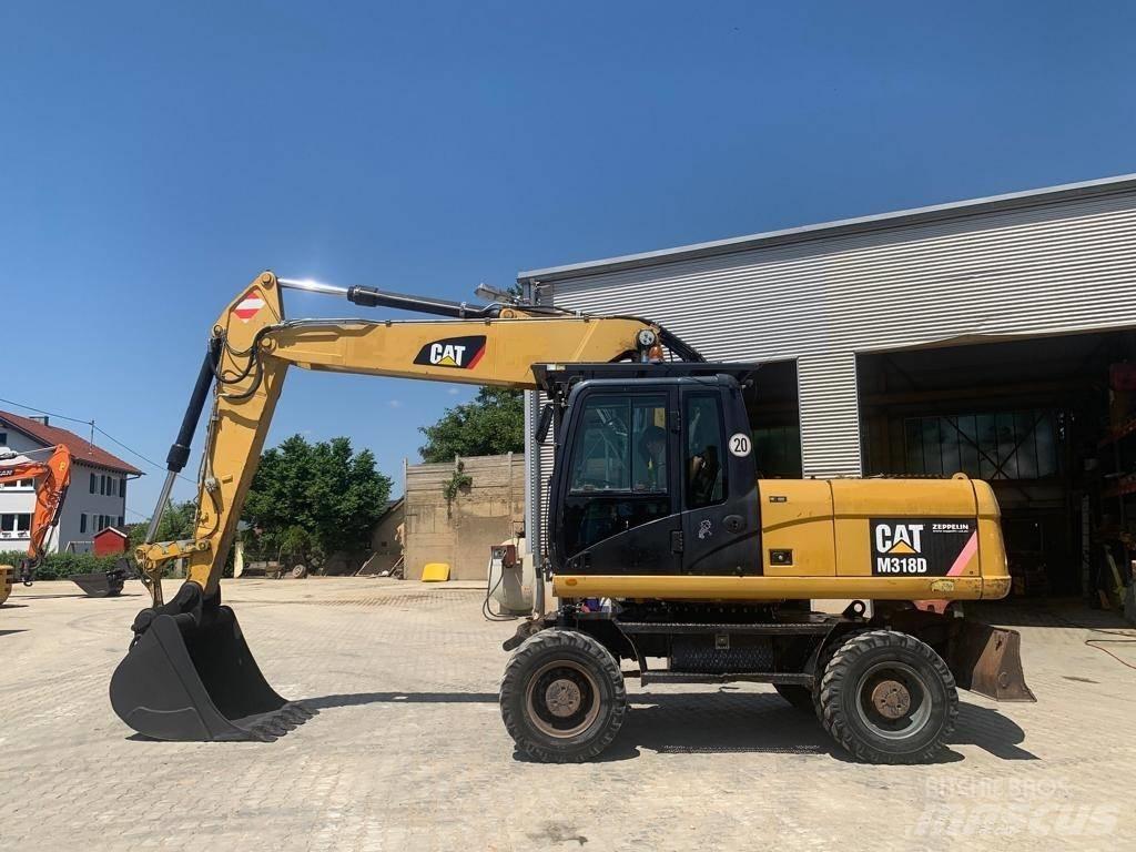 CAT M 318 D Lastik tekerli ekskavatörler