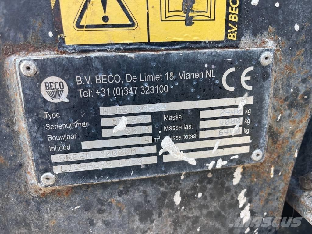 Liebherr 550 CDC + BSS Tekerlekli yükleyiciler