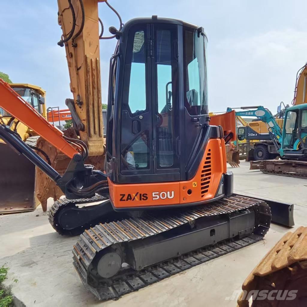 Hitachi ZX 50 U Mini ekskavatörler, 7 tona dek