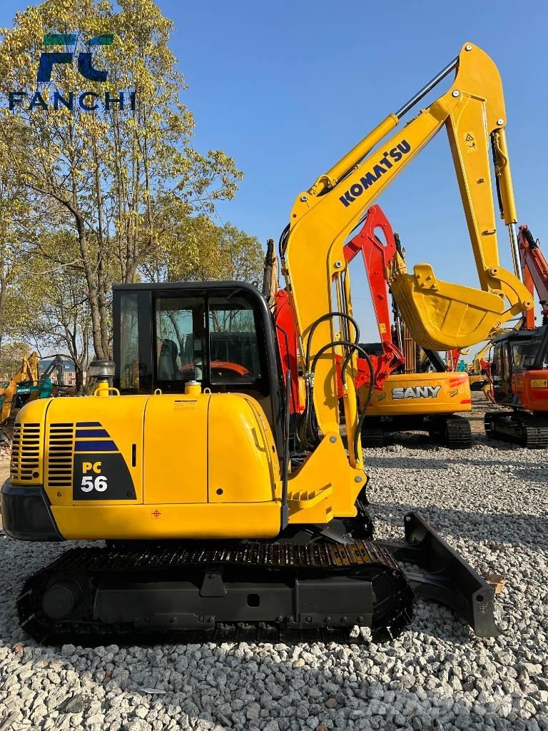 Komatsu pc56 Paletli ekskavatörler