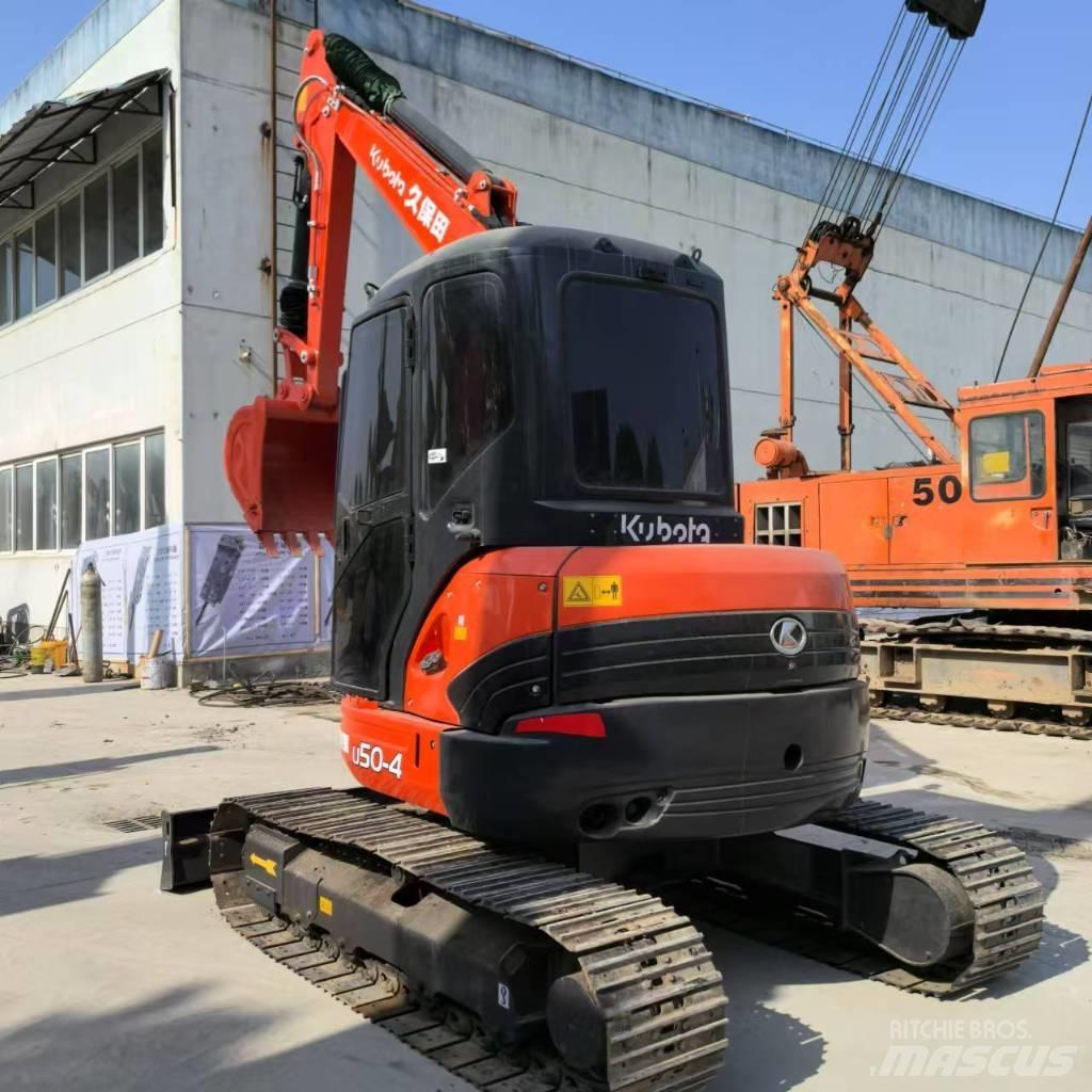 Kubota U 50 Mini ekskavatörler, 7 tona dek