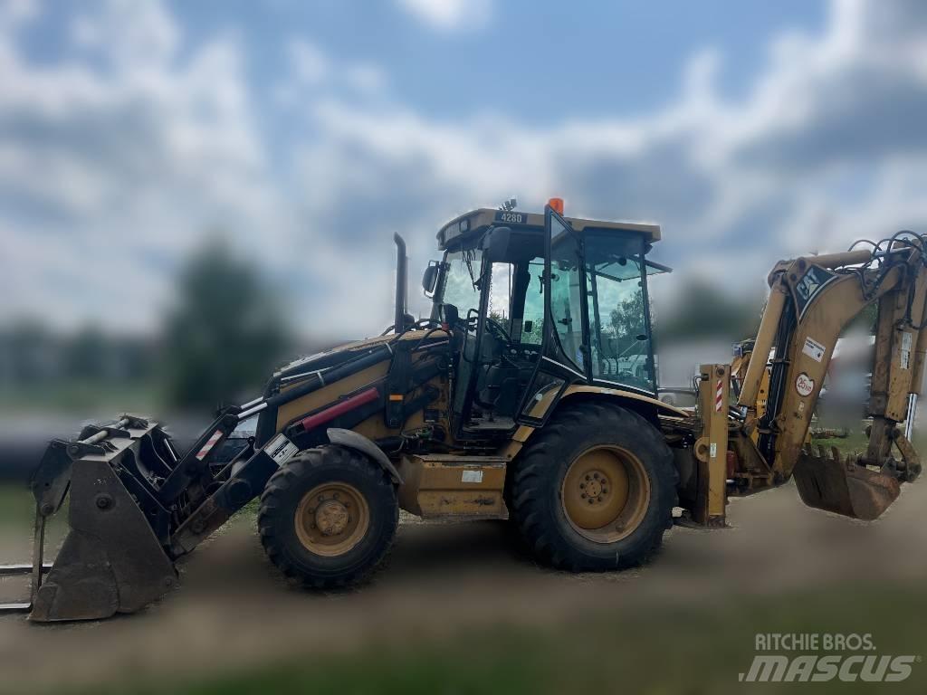 CAT 428 Kazıcı yükleyiciler - beko loder