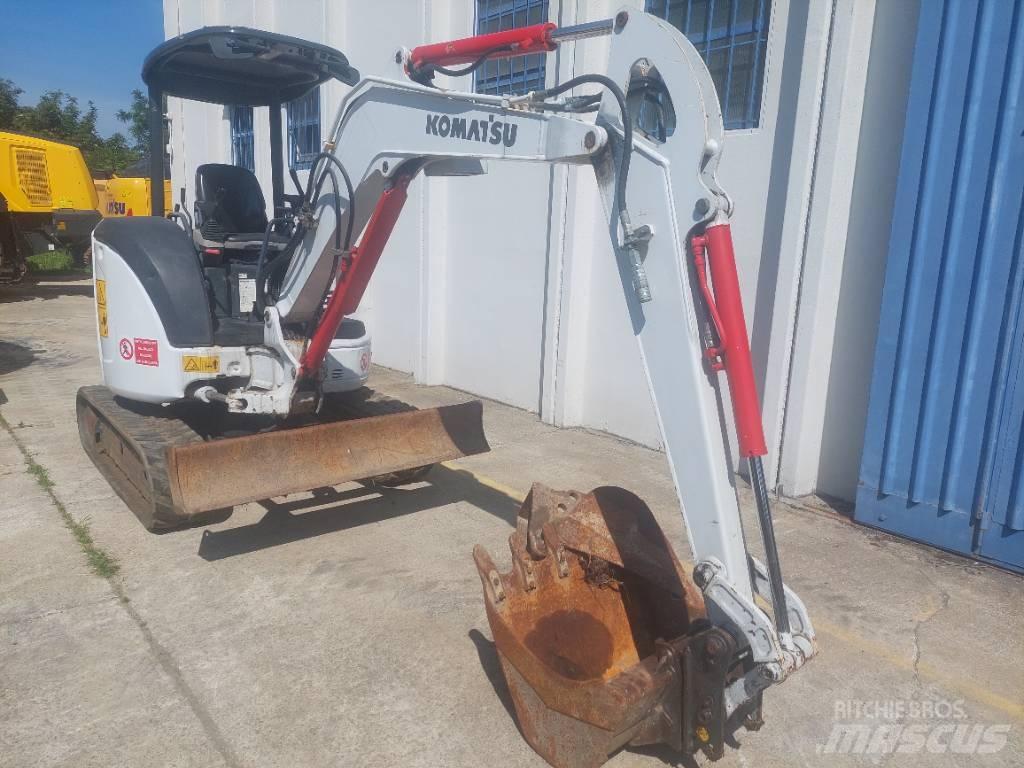 Komatsu PC27R-2 Mini ekskavatörler, 7 tona dek