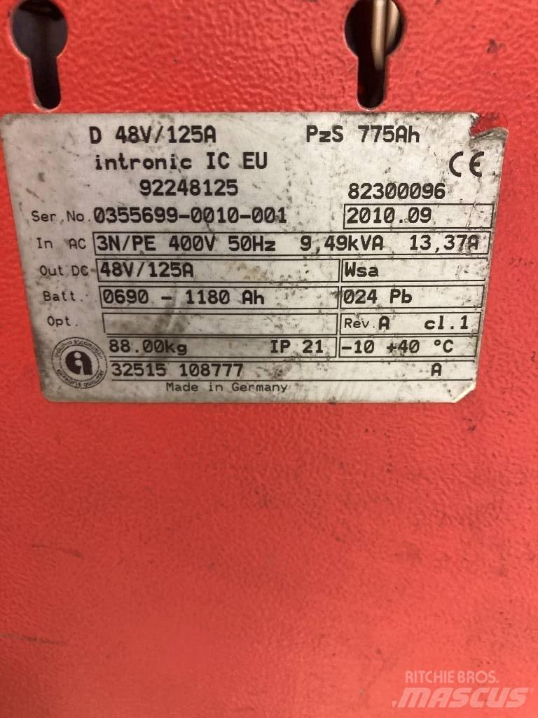 Linde E20L/386 Elektrikli forkliftler
