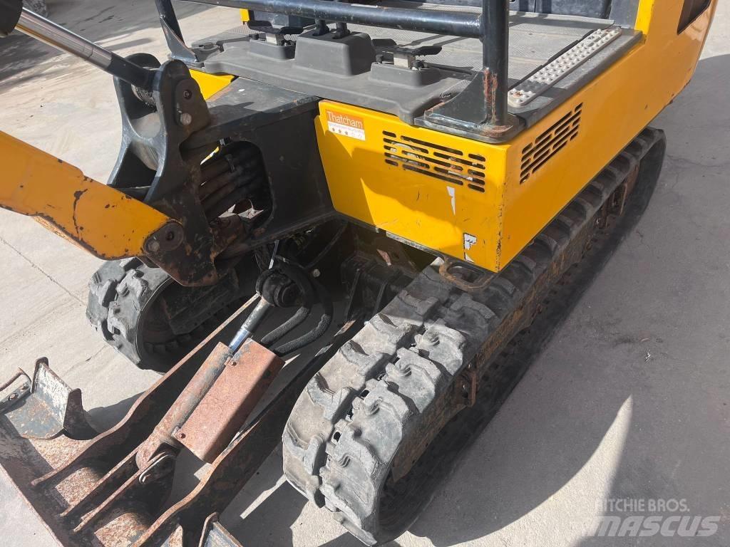 JCB 16 C Mini ekskavatörler, 7 tona dek