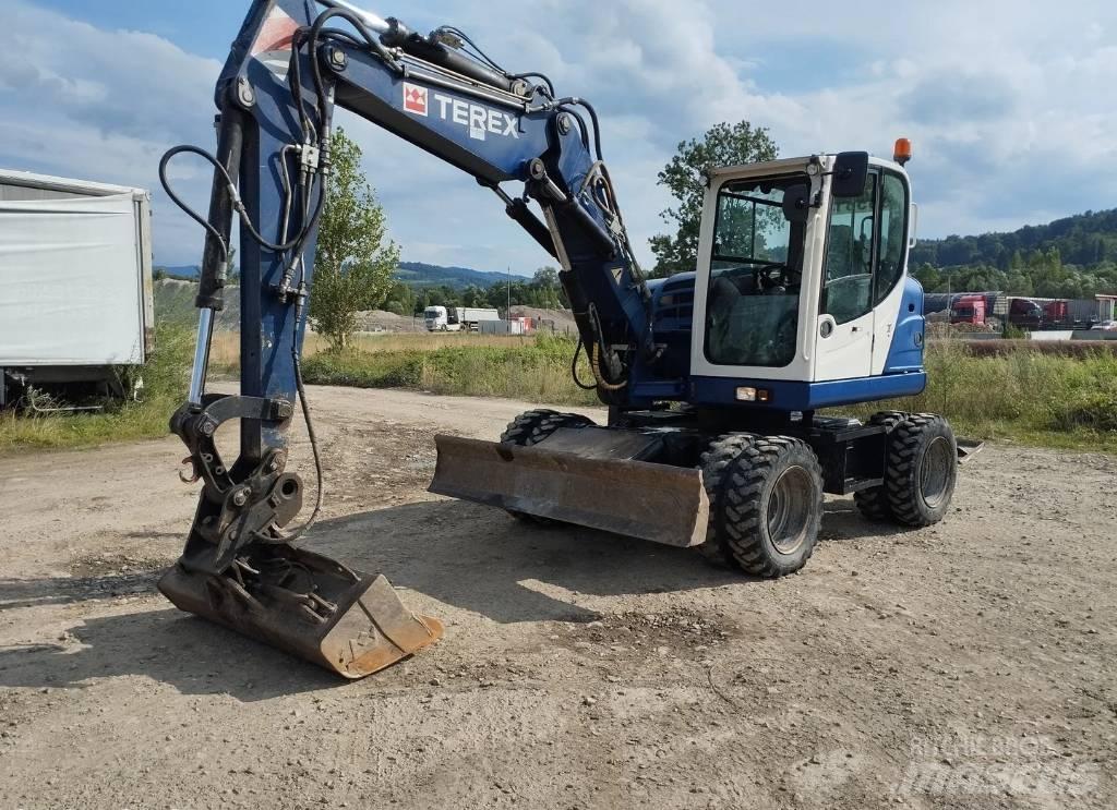 Terex TW 85 Lastik tekerli ekskavatörler