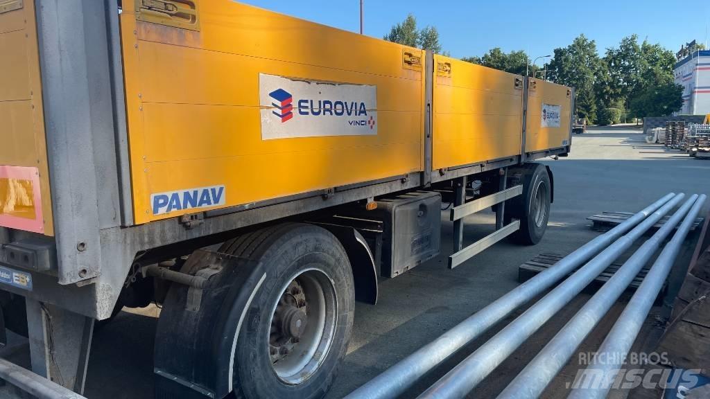 Panav PV 18 L Flatbed römorklar