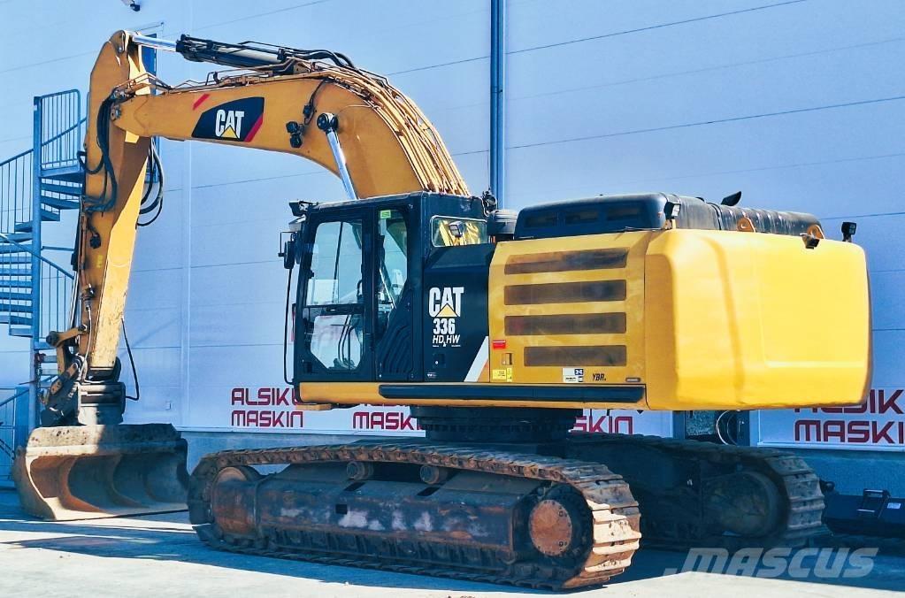 CAT 336 EL HDHW Paletli ekskavatörler