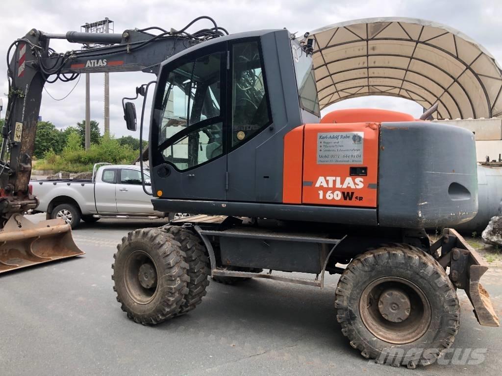 Atlas 160 WSR Lastik tekerli ekskavatörler