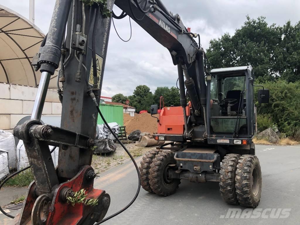 Atlas 160 WSR Lastik tekerli ekskavatörler