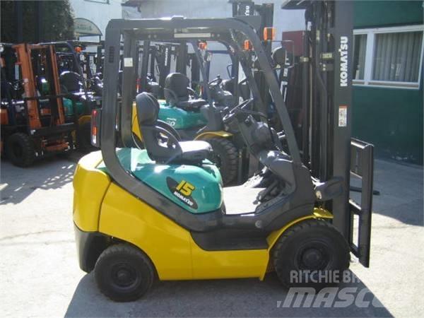 Komatsu FG15HT-20R LPG'li forkliftler