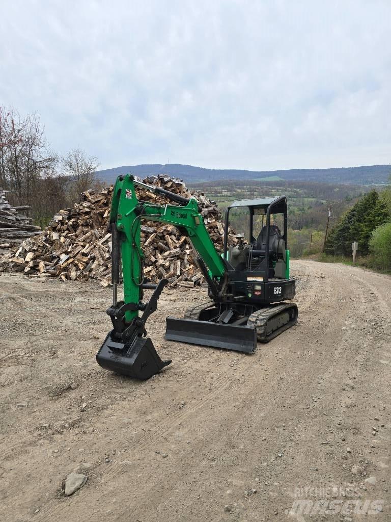Bobcat E 32 Mini ekskavatörler, 7 tona dek