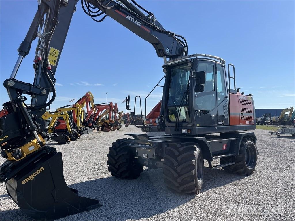 Atlas 185 WSR Lastik tekerli ekskavatörler