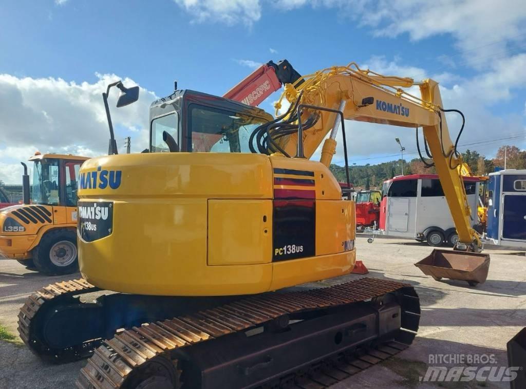 Komatsu PC 138 US Paletli ekskavatörler