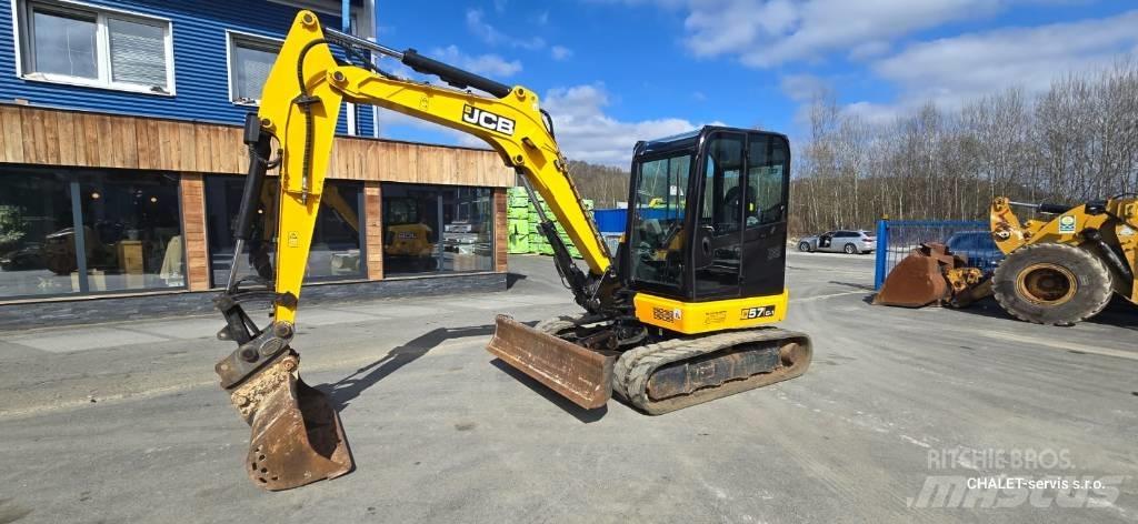JCB 57 C-1 Mini ekskavatörler, 7 tona dek