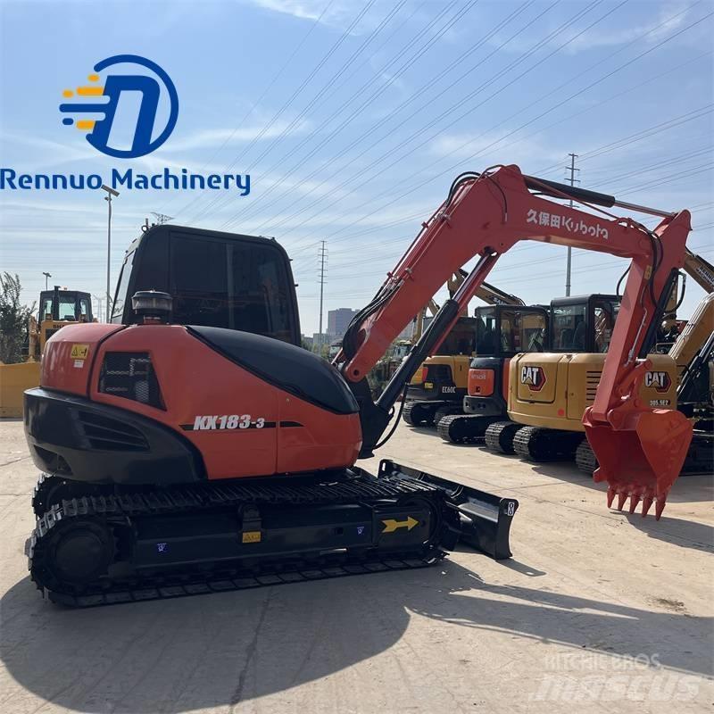 Kubota KX183 Mini ekskavatörler, 7 tona dek
