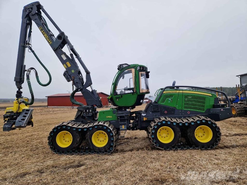 John Deere 1170 G Biçerdöverler