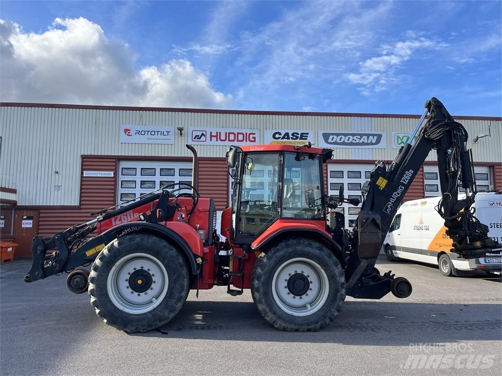 Huddig 1260 B Rail Kazıcı yükleyiciler - beko loder