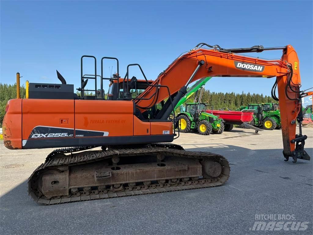 Doosan DX255LC-5 Paletli ekskavatörler