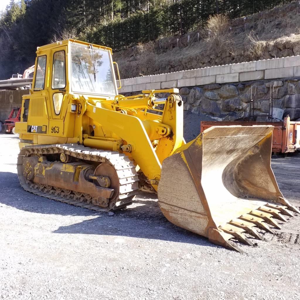 CAT 963 Paletli yükleyiciler