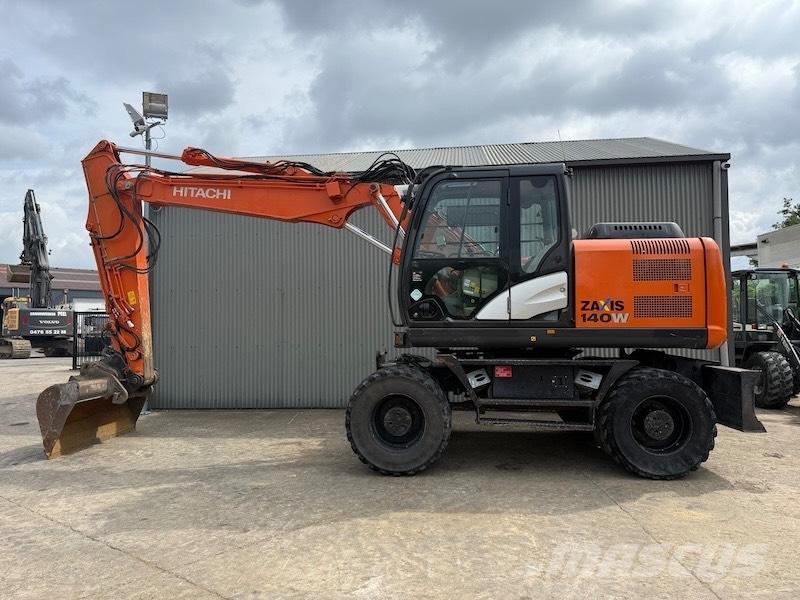 Hitachi ZX 140 W-5 Lastik tekerli ekskavatörler