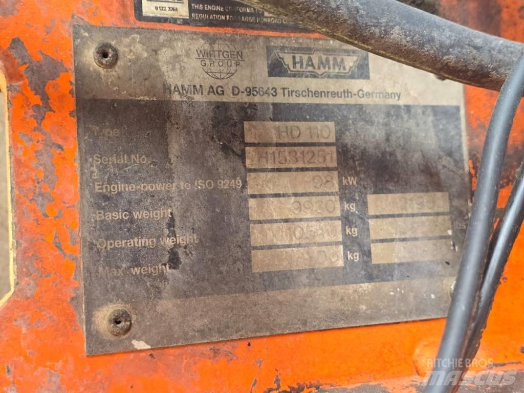 Hamm HD 110 Çift tamburlu silindirler