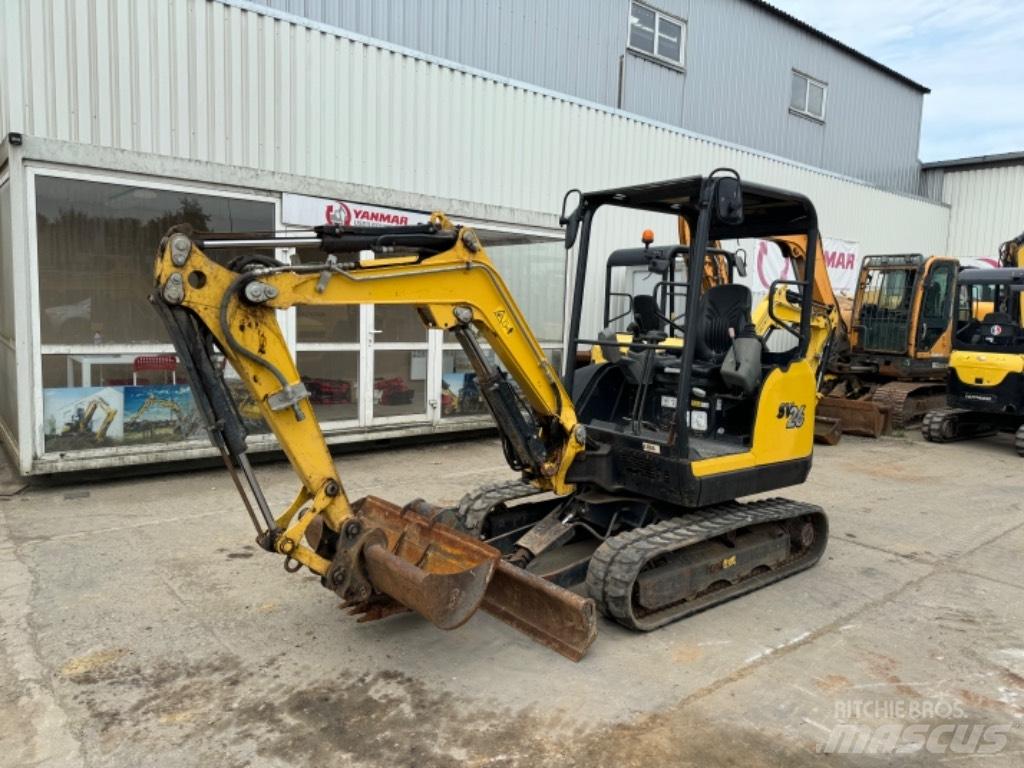 Yanmar SV26 (00572) Mini ekskavatörler, 7 tona dek