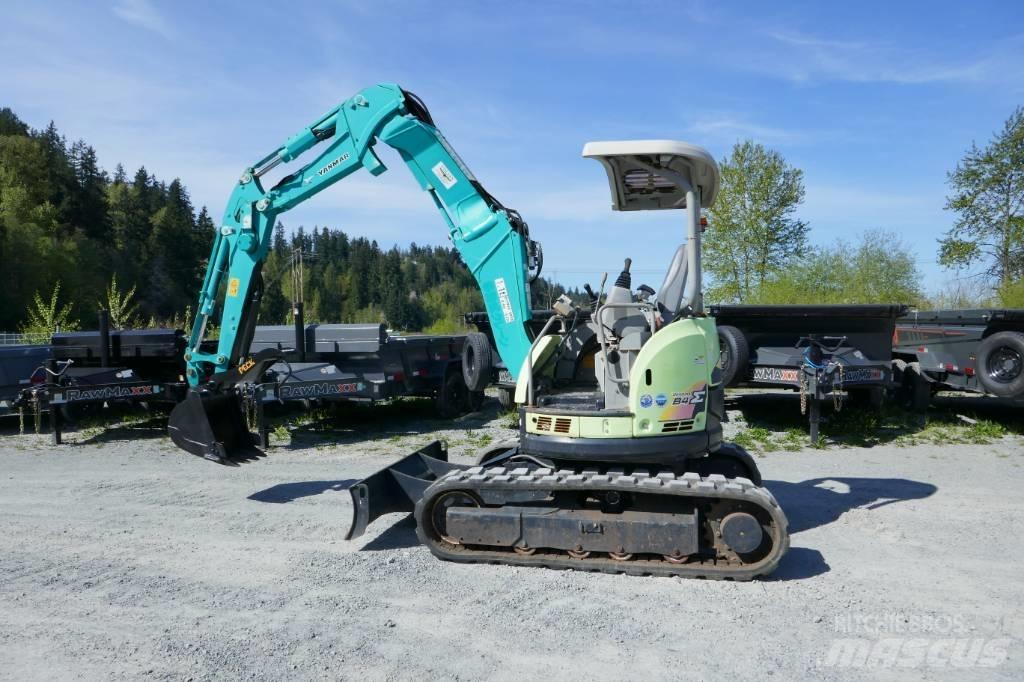 Yanmar B4-6A Mini ekskavatörler, 7 tona dek