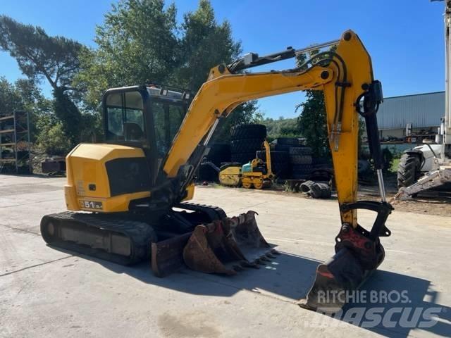 JCB JZ 51 Mini ekskavatörler, 7 tona dek