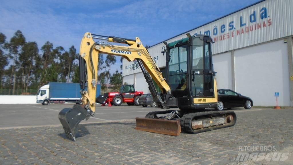 Yanmar Vio 33 U Mini ekskavatörler, 7 tona dek
