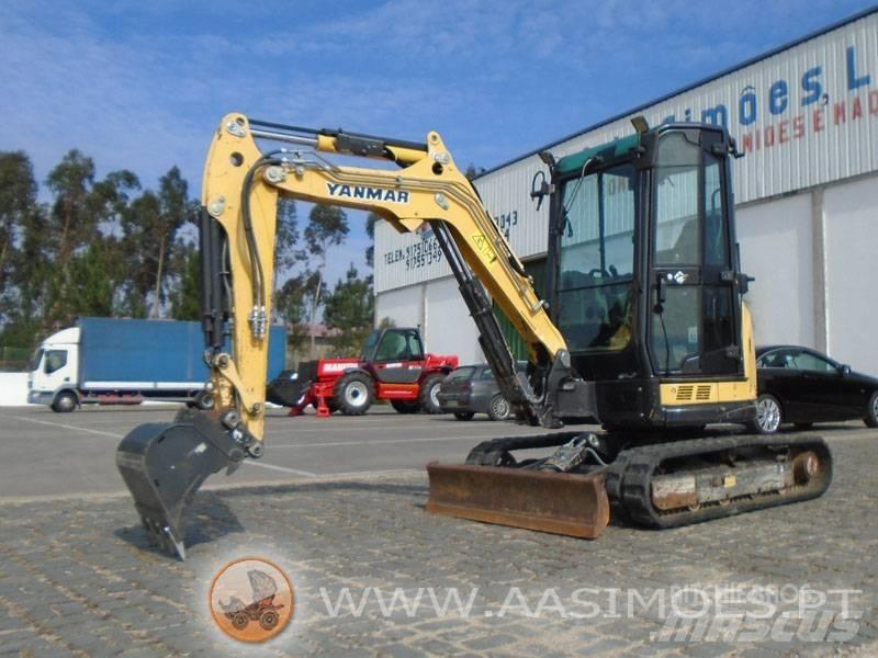 Yanmar Vio 33 U Mini ekskavatörler, 7 tona dek