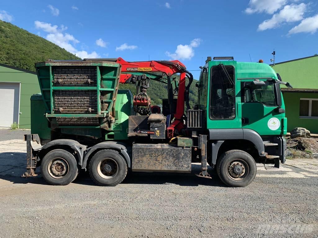 MAN - JENZ TGS 6x4 Ağaç öğütücüler