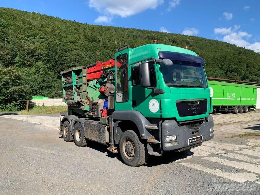 MAN - JENZ TGS 6x4 Ağaç öğütücüler