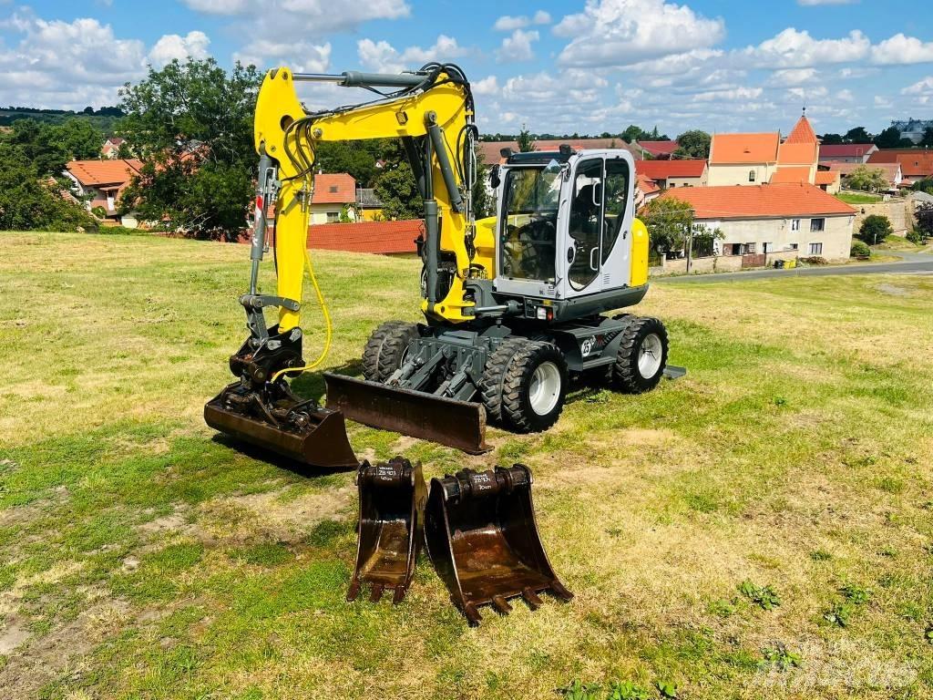 Wacker Neuson EW 100 Lastik tekerli ekskavatörler