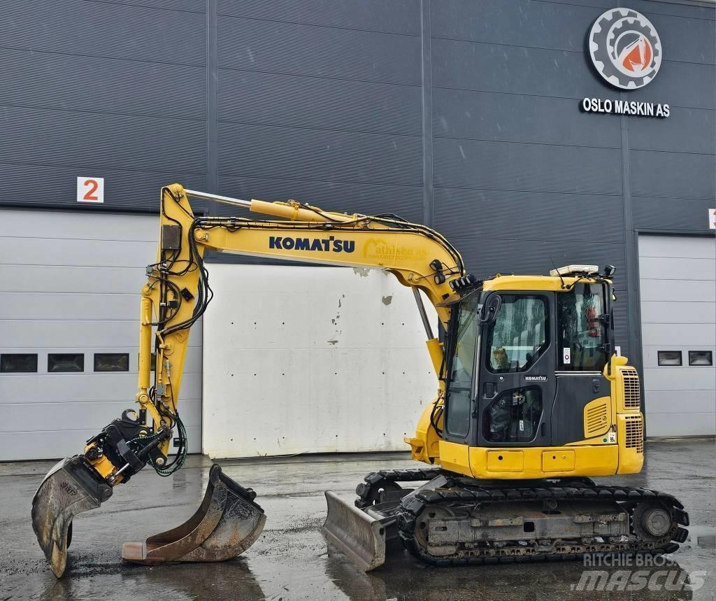 Komatsu pc78us-10 Mini ekskavatörler, 7 tona dek